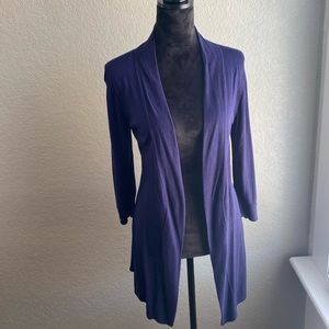 NWT Navy cardigan M